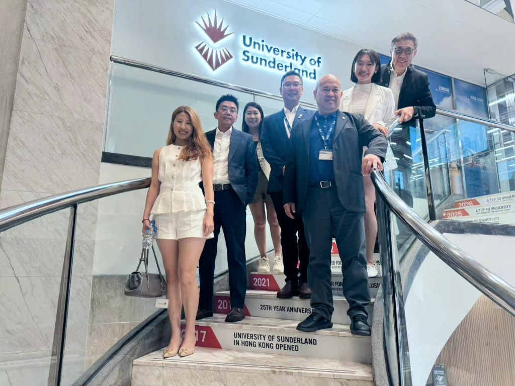 全承AI團隊到訪英國新特蘭大學香港分校